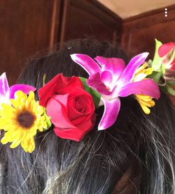 Luau head crowns