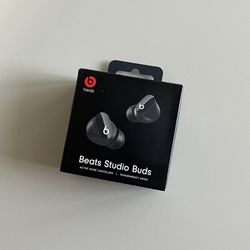 Beats Studio Buds Active Noise Canceling Wireless Bluetooth Earphones - Black
