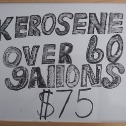 Kerosene - Over 60 Gallons 