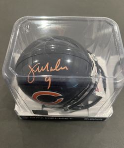 Jim McMahon Signed Chicago Bears Min JSA COA 