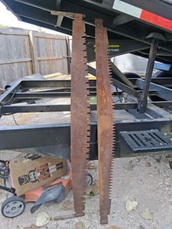 2 man saws or best offer