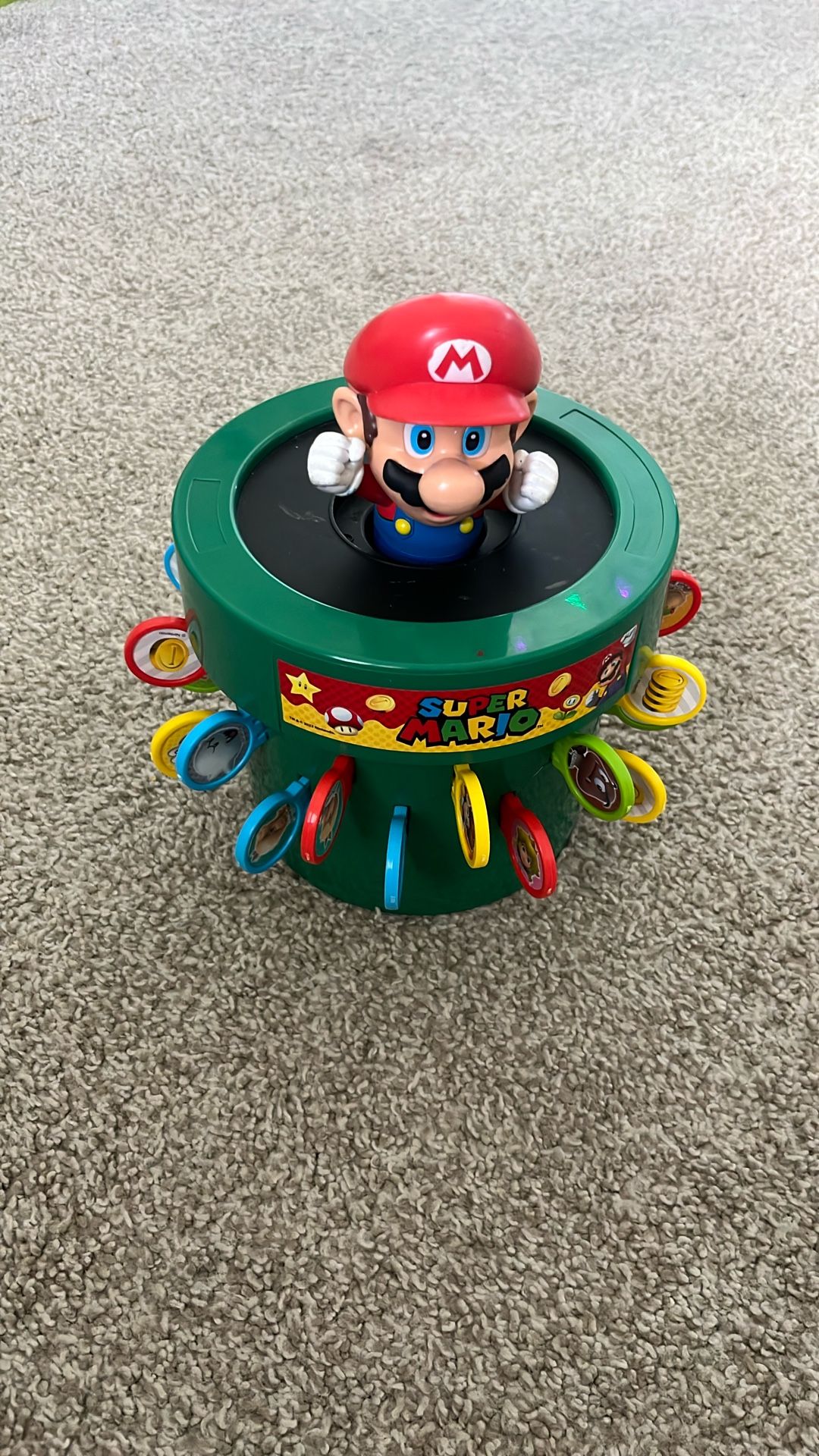 Super Mario Pop Out Game