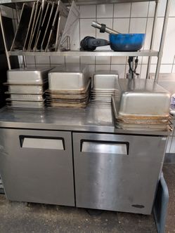 Lot of hotel pans and lids