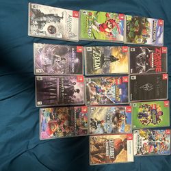 Nintendo Switch Games, Dm for price 