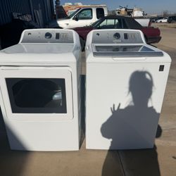 GE XL Washer Dryer 