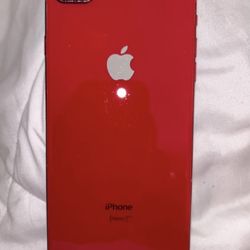 iPhone 8 64GB – Works – Cracked Screen – Red