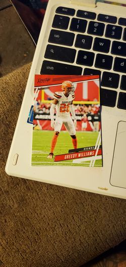Greedy williams football card