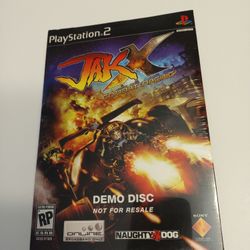 Jak X Racing Demo Disc PS2 SEALED