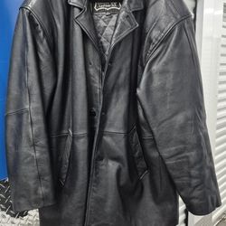 Vintage First Leather Jacket lrg.
