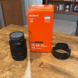 Sony Zeiss 24-70 F4 Lens