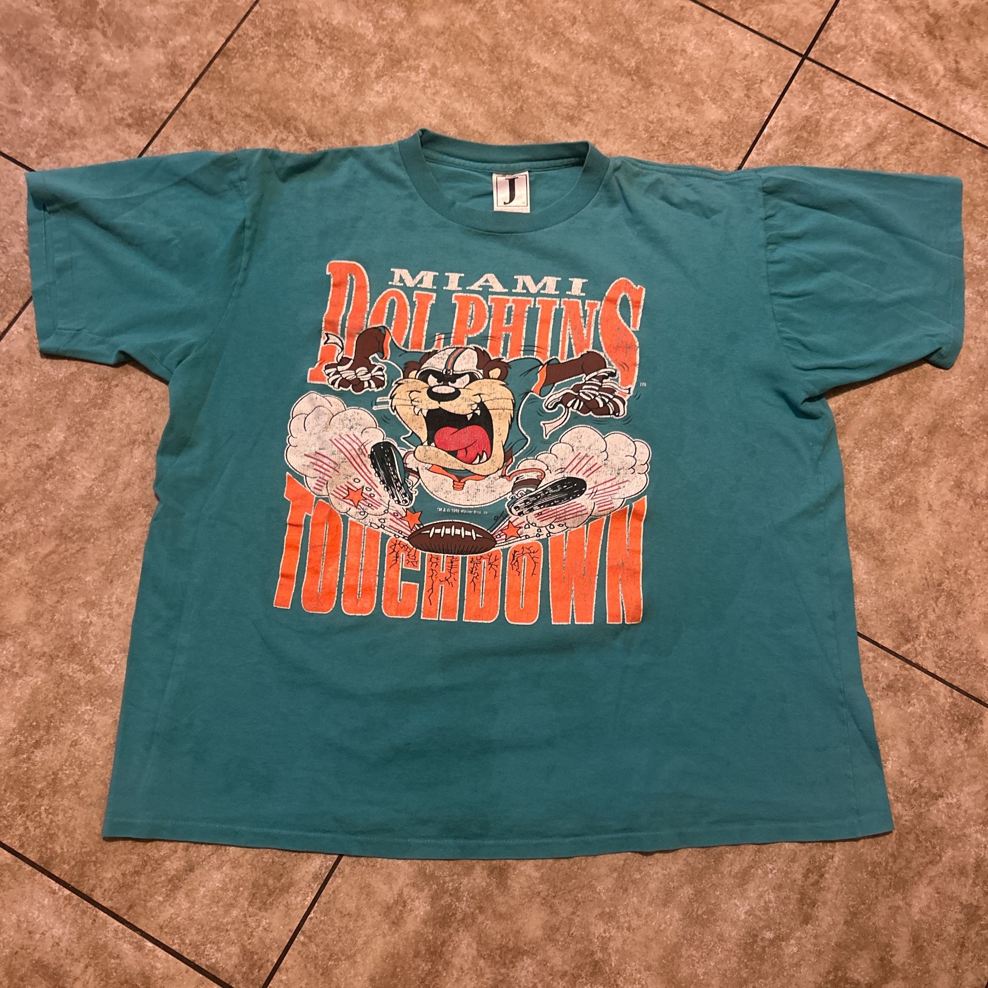 Vintage Miami Dolphins Taz T-Shirt