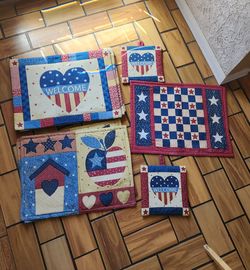 Placemats and potholders