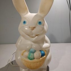 Vintage Empire Easter Bunny Blow Mold 