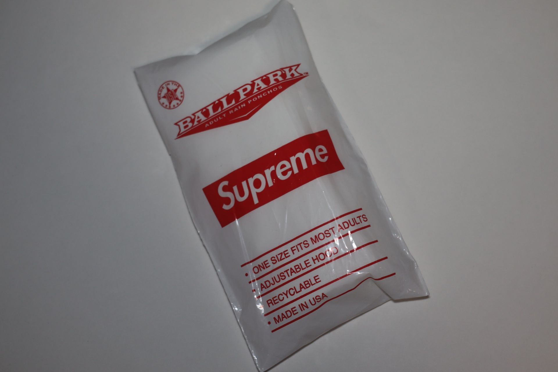 Supreme Poncho White