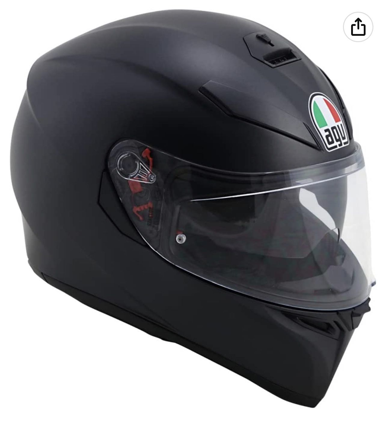 agv k3 bat SV Helmet and aerodynamic profile AGV K3 Helmet - Matte