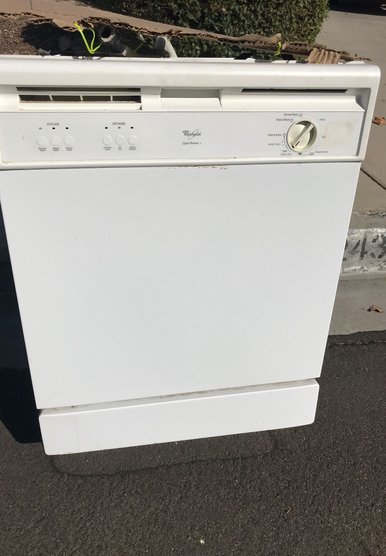 Free dishwasher