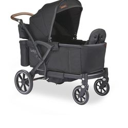 arktale Adjustable Stroller, 2 Seater Kids Wagon, 120 Pound Capacity, Sprout V2