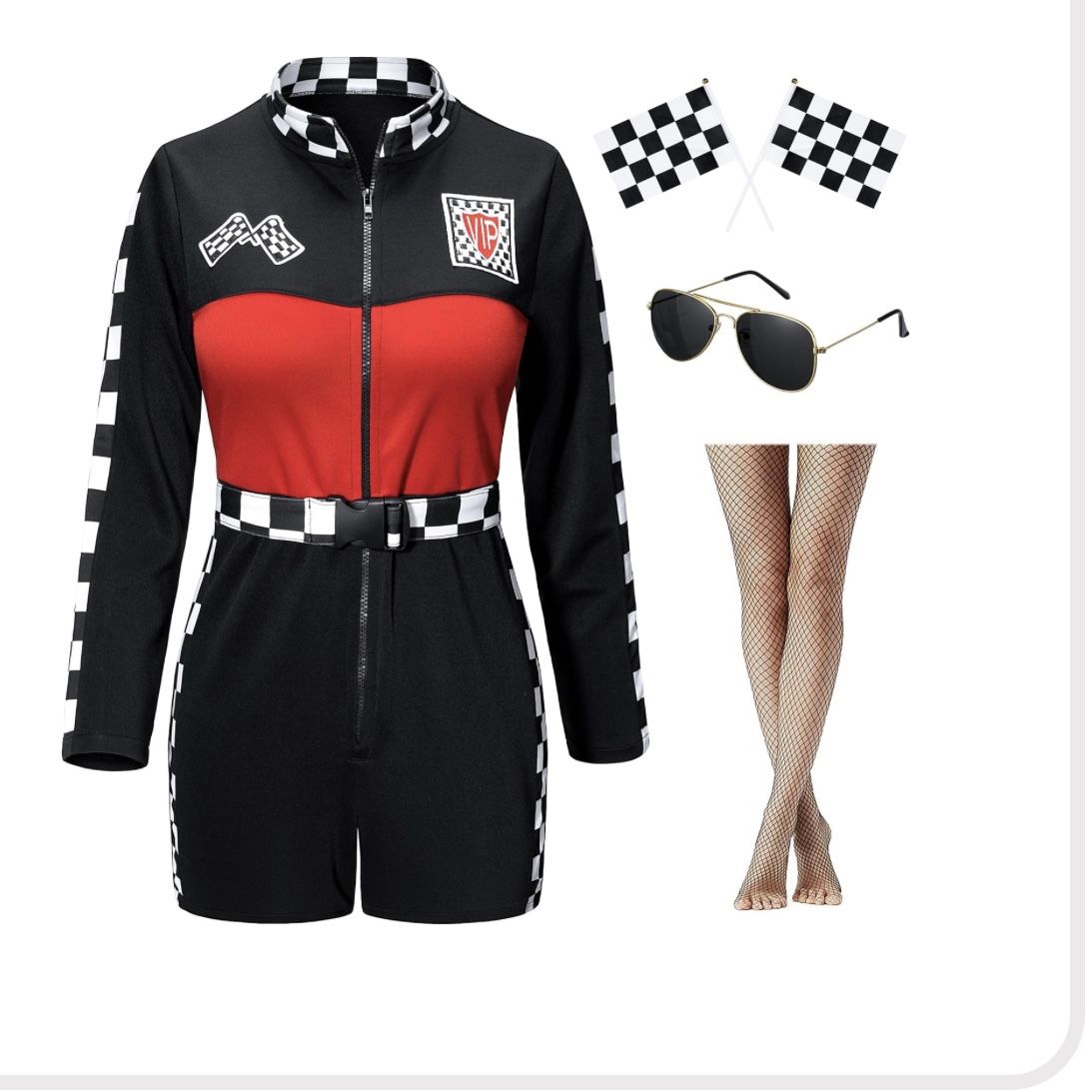 TOKYO REVENGERS Women’s Race Car Costume Sz XL