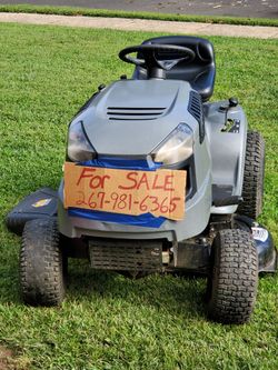 Craftsman LT1500 Riding Mower With 42" Deck.