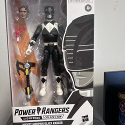 Power Rangers Lightning Collection Mighty Morphin Black Ranger