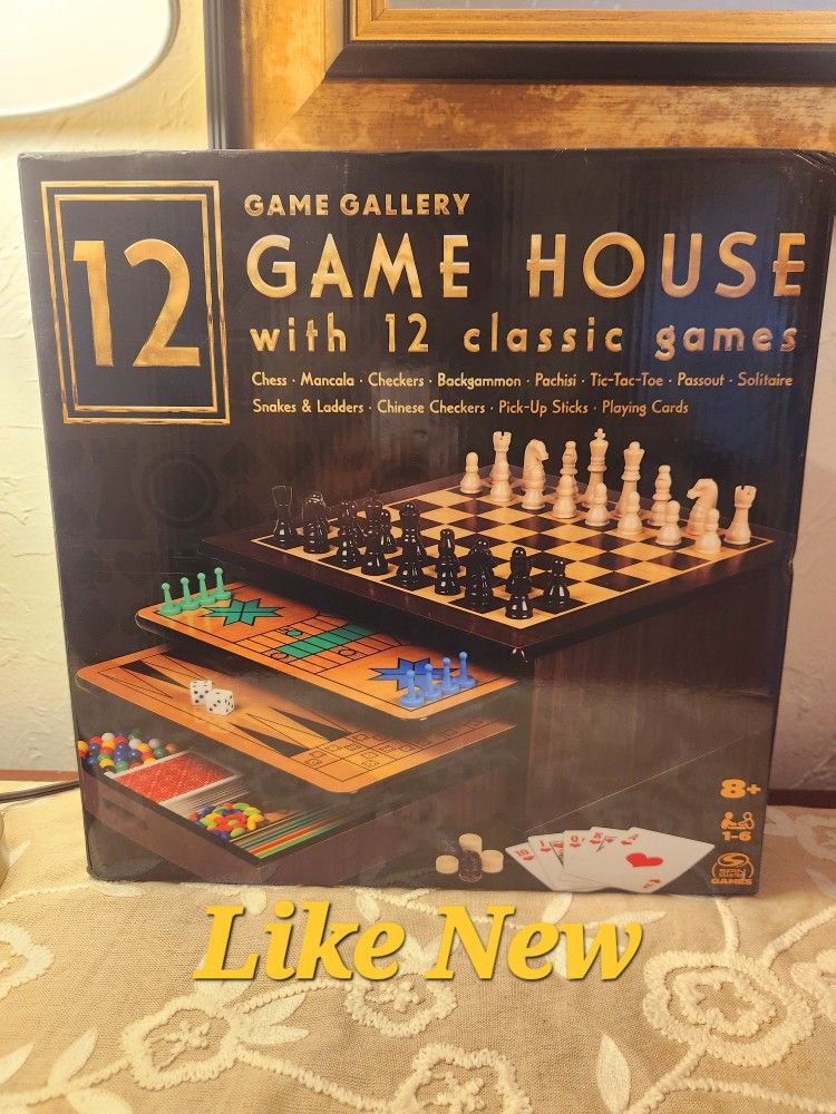 12 Classic Games / 12 Juegos Mesa