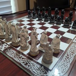 Vampire VS Werewolf Chess Board Game Set
