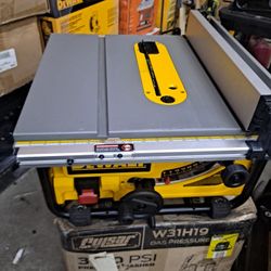 DEWALT CORDED TABLE SAW 8 1/4 IN 
