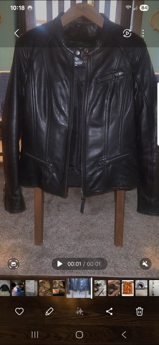 First Classic Motorcycle Jacket (M)