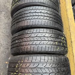 Set Of 4 Nice Tires 225/55/17 ( We Install & Balance)