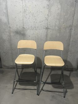 Bar Height Folding Chair