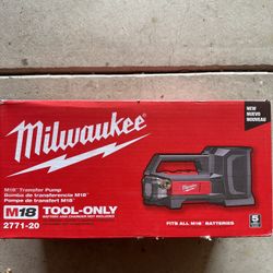 Milwaukee M18 Transfer Pump 