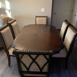Cherry Dining Set From Levin Furniture