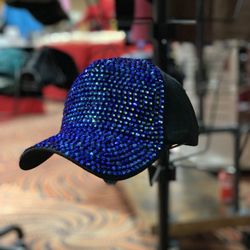 Beautiful  Women Studded Crystal Caps