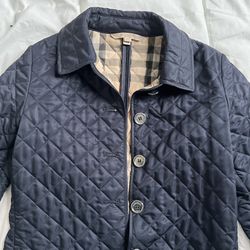 Authentic Burberry London Quilted Jacket  For Women Size Small