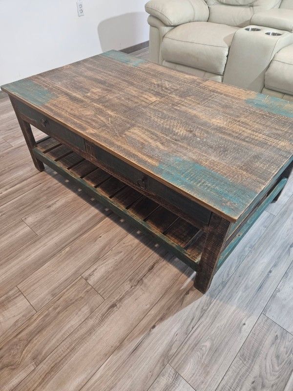 Coffee Table And Two Side Tables