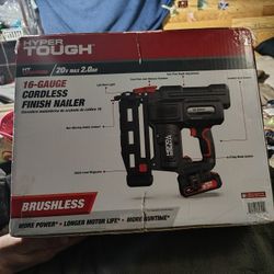 Hyper Tough Nail Gun 16 Gauge Brushless
