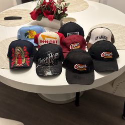 Hats $10. Each