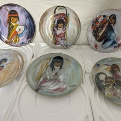 Large Ted DeGrazia Plate Collection