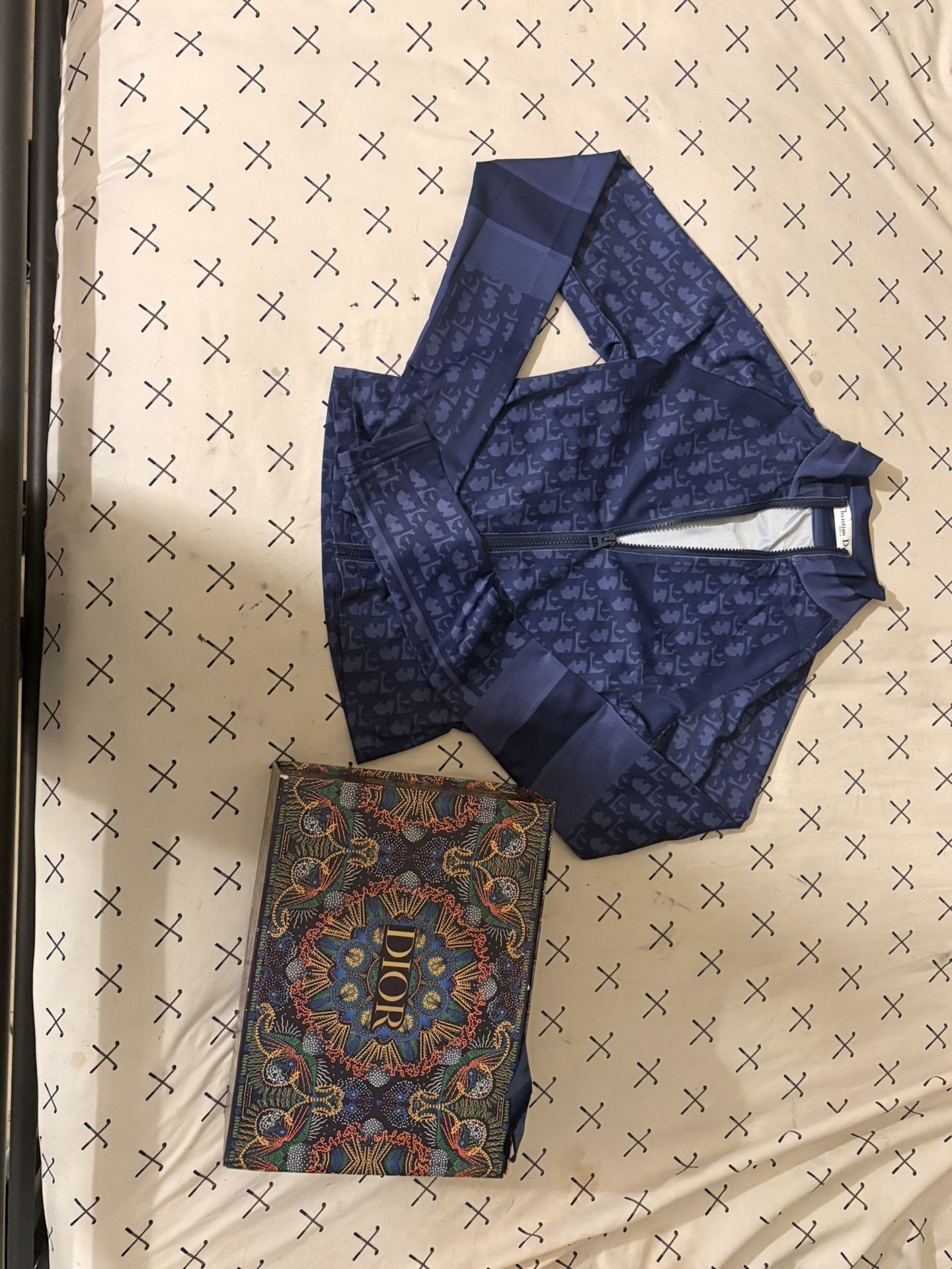 Navy Blue Christian Dior Bodysuit