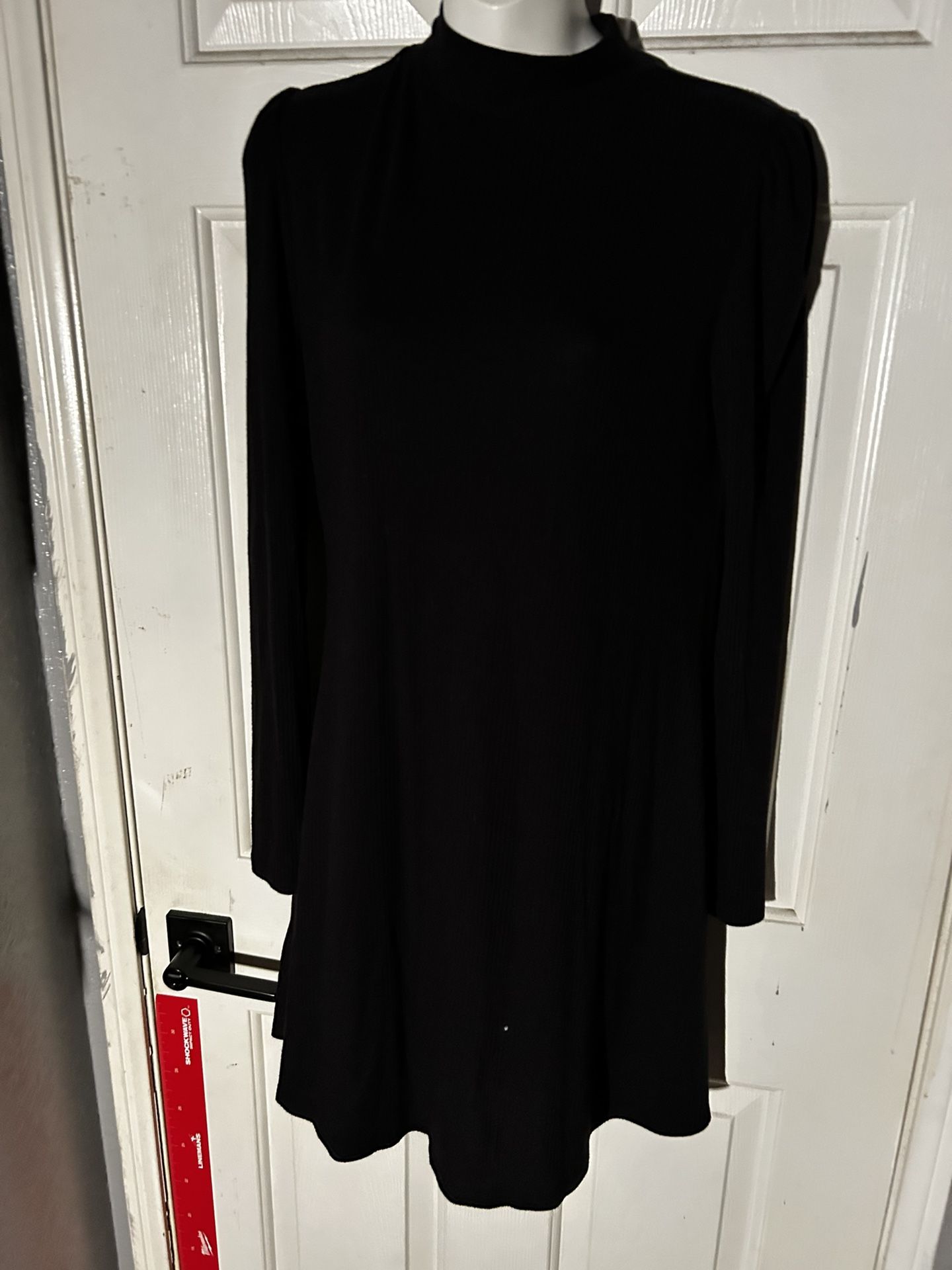 Black Turtleneck Dress