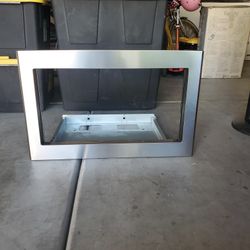 GE Stainless Steel MICROWAVE OVEN TRIM PEB7227SLSS  MODEL #JX723OSF1SS