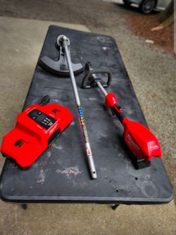 Milwaukee M18 FUEL Quick Lok String Trimmer & Super Charger