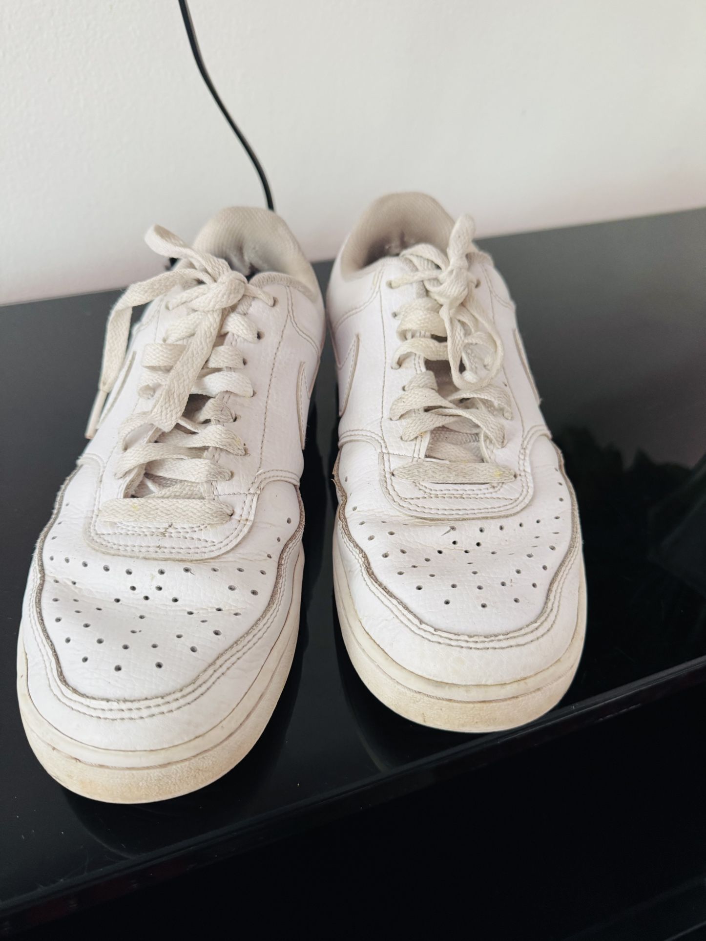 Nike Court Vision Low Triple White sneakers