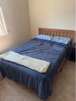Full size mattress and frame