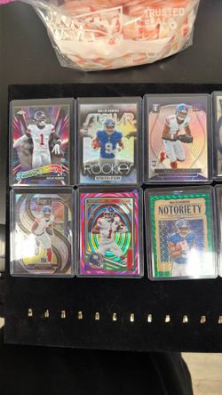 🔥 Malik Nabers New York Giants Rookie Card Lot (9 Cards) 🔥