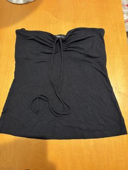 Forever 21 Strapless Top Black Size S New