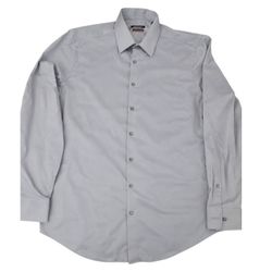 Van Heusen Shirt Size 34/35 Flex Collar Slim Fit Stretch Button Up