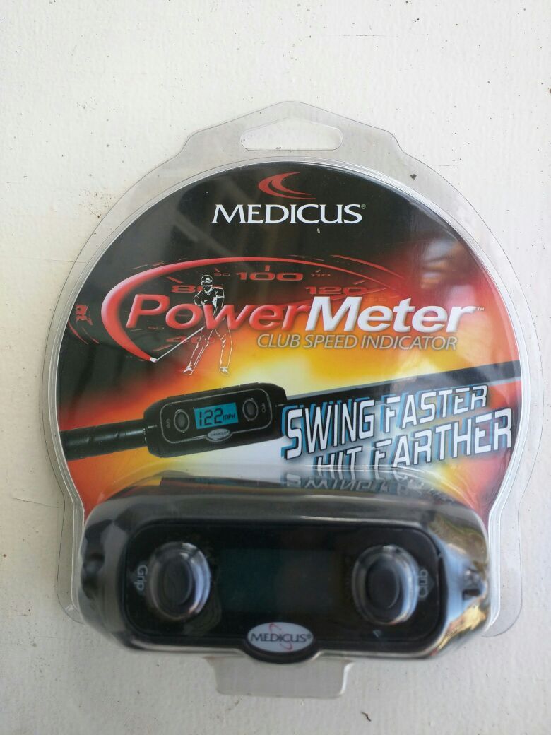 Medicus golf club powermeter