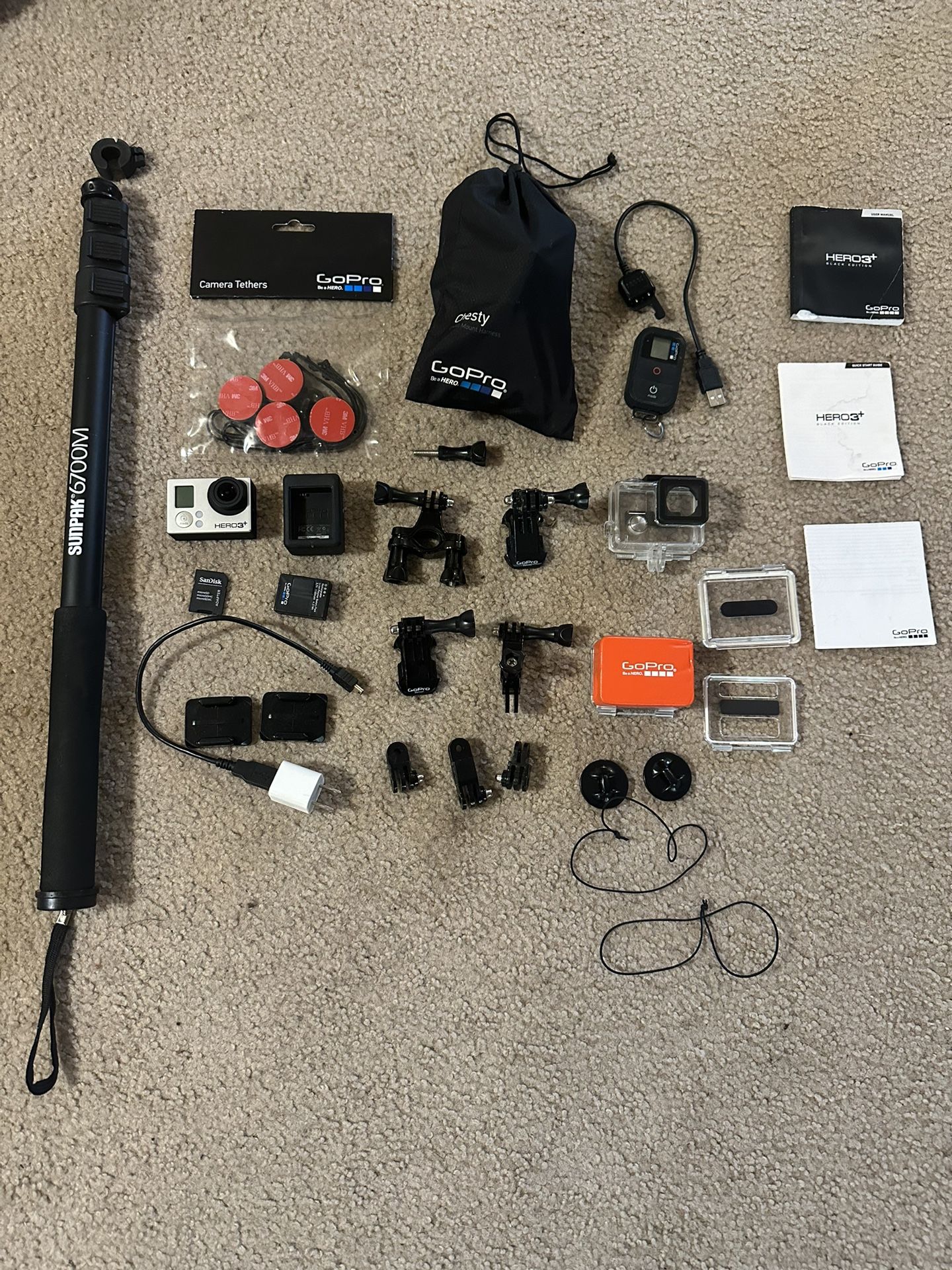 GoPRO Hero3+ & Accessories 