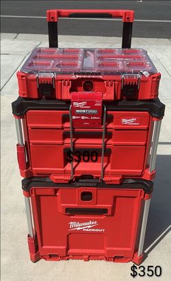 Milwaukee packout tool box set